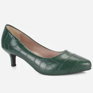 Womens "KOAMI" Kitten Heel Comfy Courts