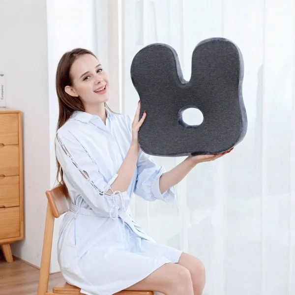 Woowooh Ergonomic Memory Foam Seat Cushion