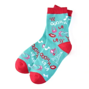 Yo Sox™ Kids Socks (Girls / 7-10 Years), Ooohh La La