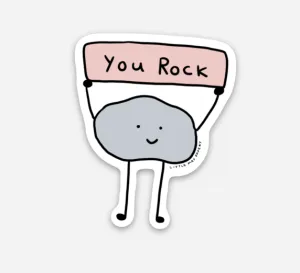 You Rock vinyl sticker